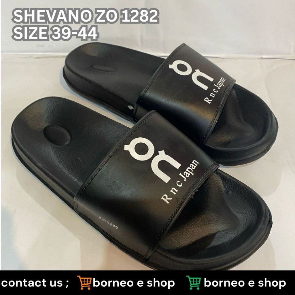 BISA COD]Sandal / Sendal Flat Karet Unisex Slop Selop Pria Sport Original selop slop karet jelly nya