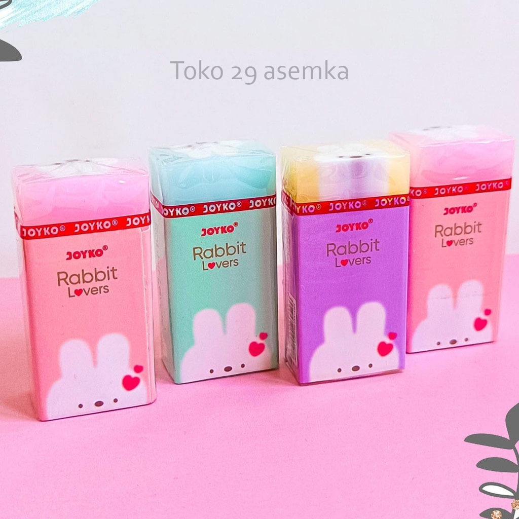 

PENGHAPUS JOYKO RABBIT ER-132 ALAT TULIS ERASER MAKANAN MANIS DESSERT LUCU HAPUSAN UNIK MAKANAN COD