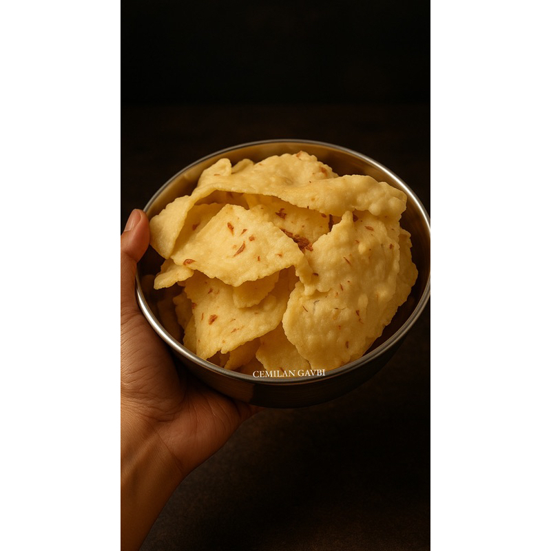 

KERIPIK BAWANG HOMEMADE RENYAH DAN GURIH 150G