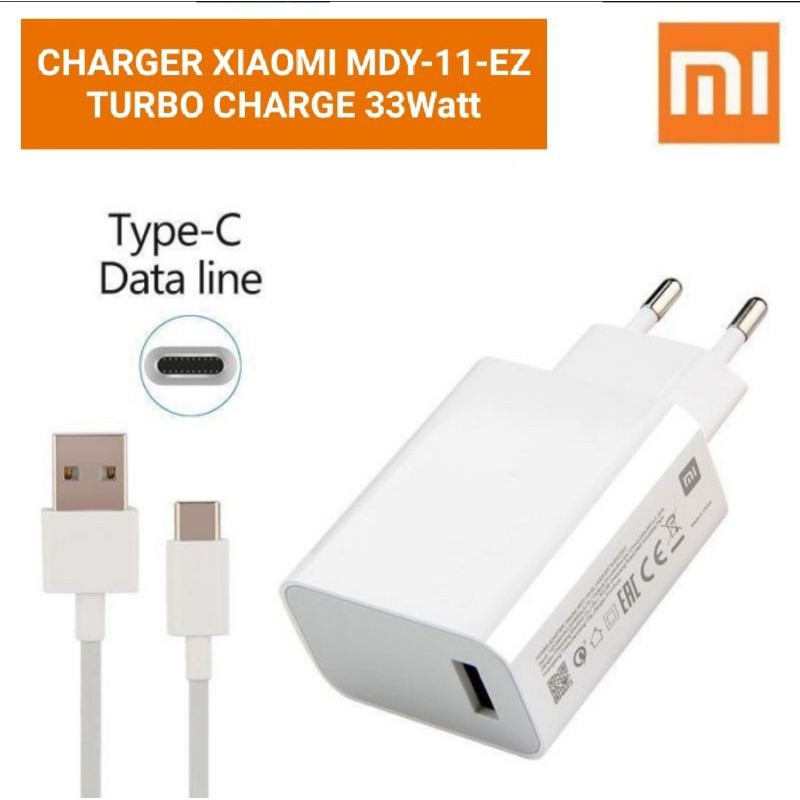 Charger Xiaomi Turbo Charge 33WattType C / Micro