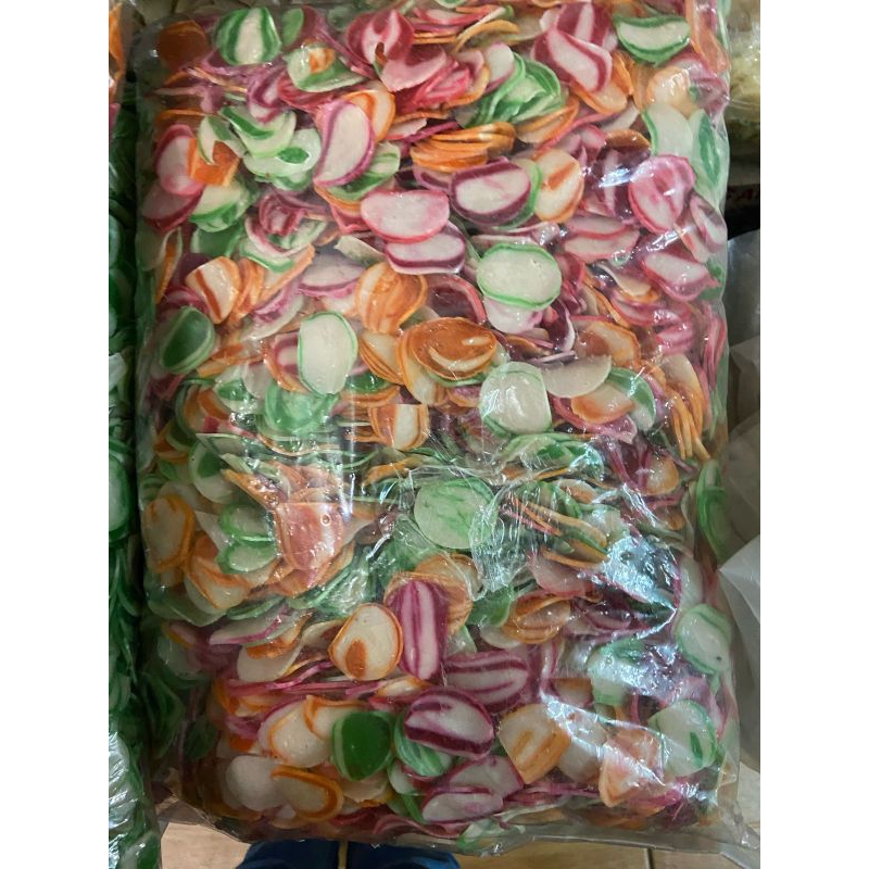 

Kerupuk Bawang Poleng Warna Terenak 5Kg