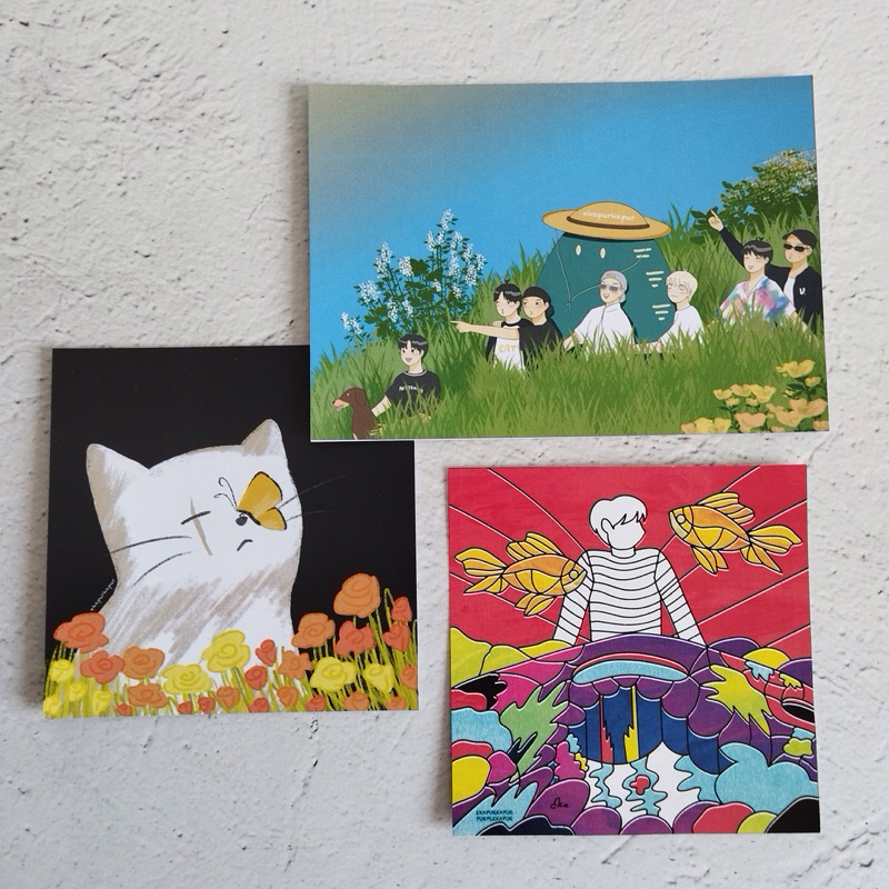

momorenji - Seni Cetak Art Paper / Postcard Art Print