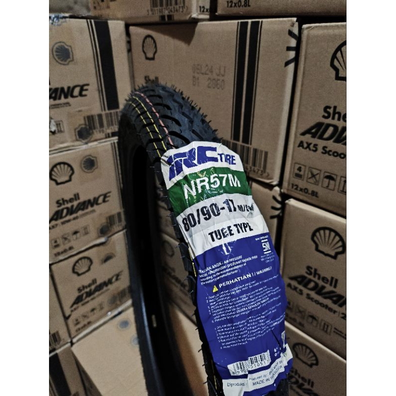 Ban Luar IRC NR-57M 80/90-17 Tubetype / Ban Belakang Sepeda Motor Bebek