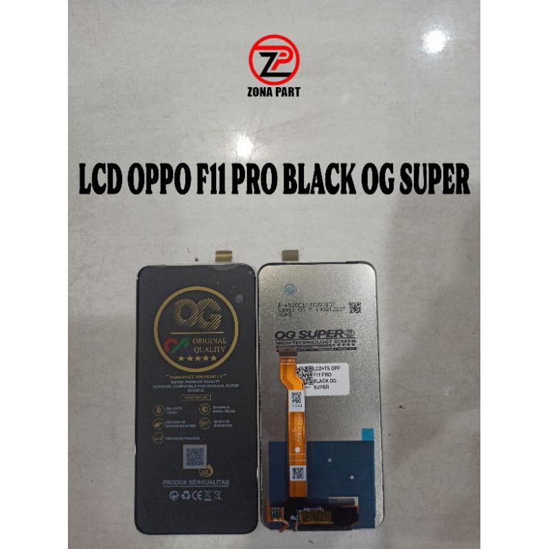 LCD OPPO F11 PRO BLACK OG SUPER