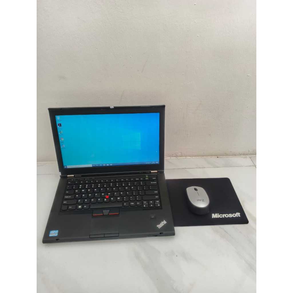Laptop Lenovo Thinkpad T430S - Core i7 GEN3 RAM 8GB SSD 256GB - Layar 14" inch - Cocok buat Kantoran