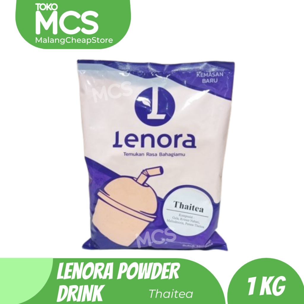 

LENORA bubuk minuman rasa THAI TEA 1kg