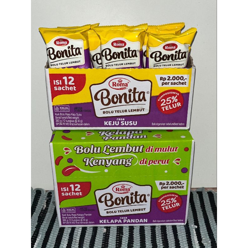 

Bolu Bonita, Roma Bonita, Bolu Telur, Bolu Lembut