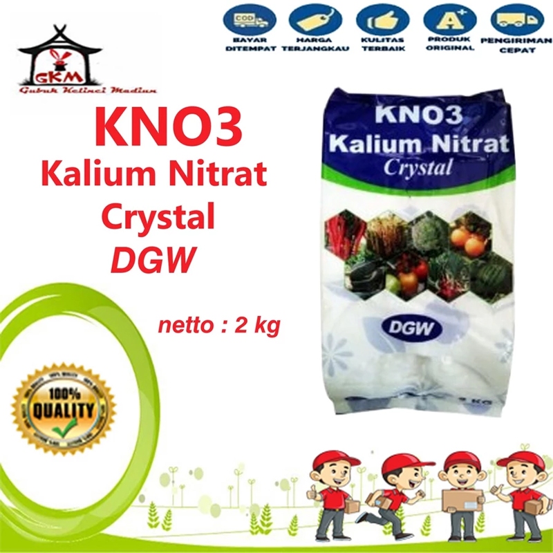 Pupuk KNO3 Putih 2kg DGW