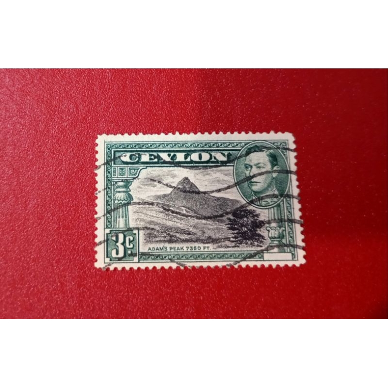 

PRANGKO CEYLON KING GEORGE VI NOMINAL 3 CENT
