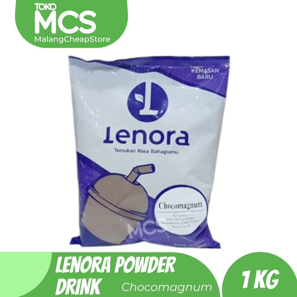 

LENORA bubuk minuman rasa CHOCOMAGNUM 1KG