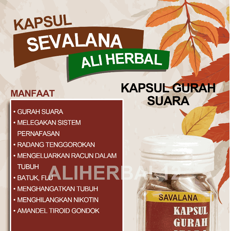 KAPSUL SEVALANA GURAH SUARA