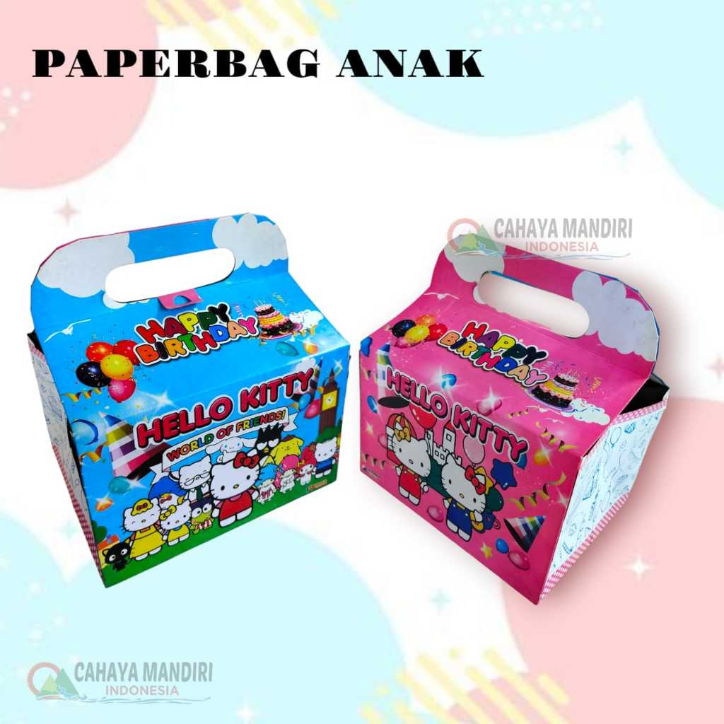 

PAPERBAG BENTO ULANG TAHUN KARAKTER