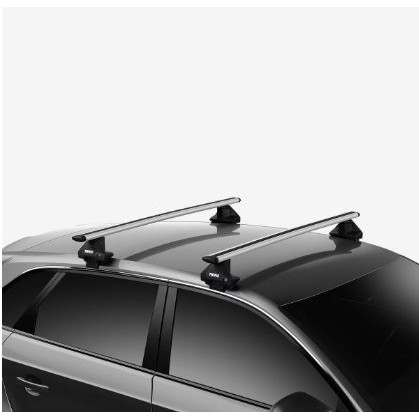 THULE Cross Bar Evo + Footpack + Kit for Innova Reborn Ertiga