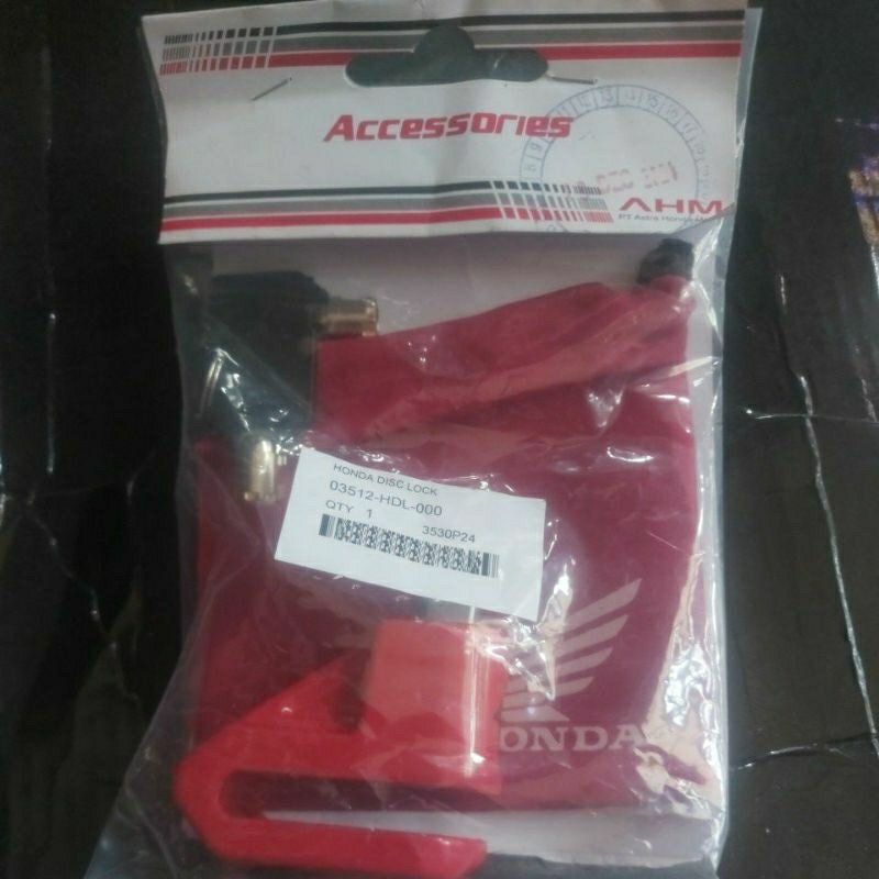 gembok cakram honda