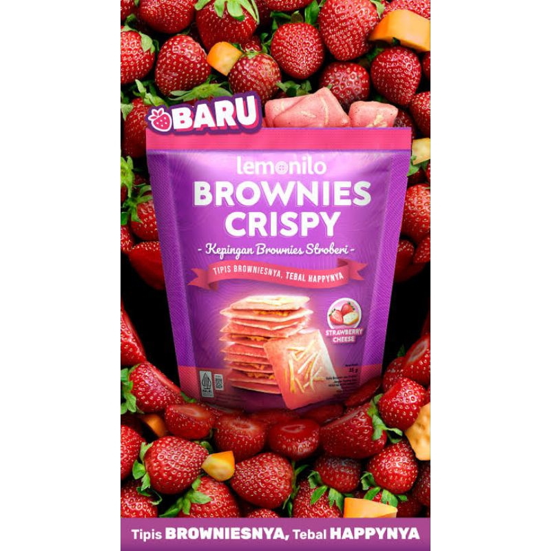 35gr Lemonilo Brownies Crispy - Lemonilo Snack