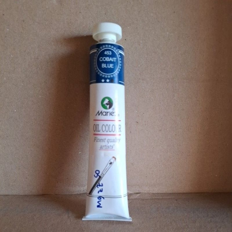 

cat minyak / oil colour maries 50 ml COBAIT BLUE 453
