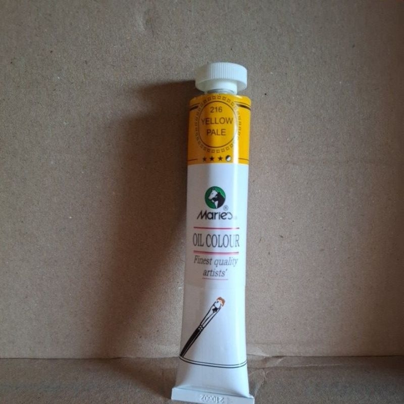 

cat minyak / oil colour maries 50 ml YELLOW PALE 216