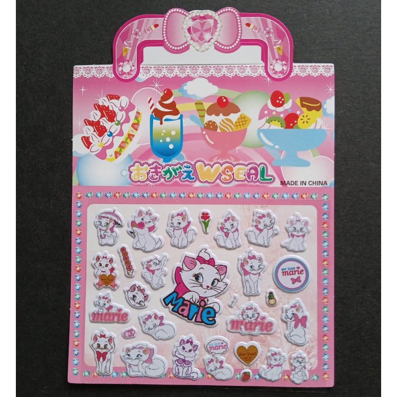 

J ( J15 ) STIKER KARAKTER KARTUN TIMBUL MODEL TAS KECIL