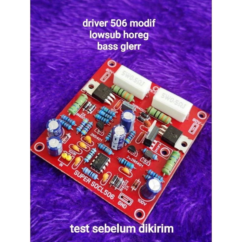 kit driver socl 506 modif lowsub promo