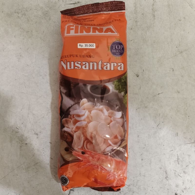 

Kerupuk Udang Mentah Nusantara Finna 380gr