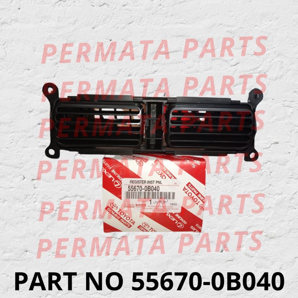 KISI KISI AC TENGAH DEPAN KIJANG KAPSUL LGX SGX 55670-0B040