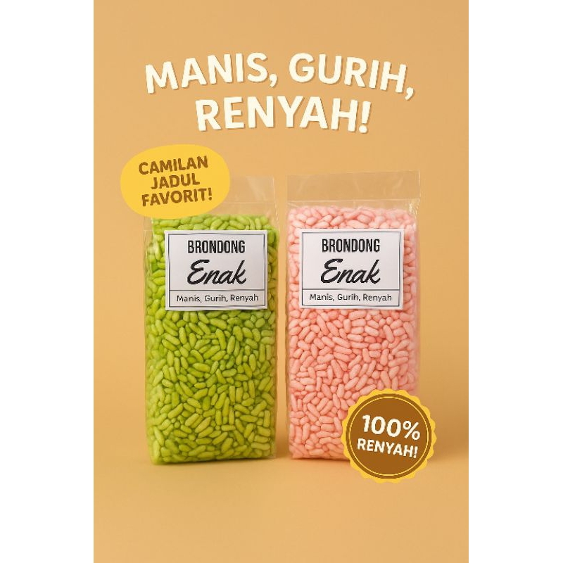 

Brondong beras/ Gipang beras/ Jipang/ Gipang/ Bipang