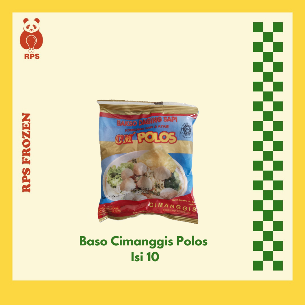 

Baso Cimanggis CM Polos Isi 10