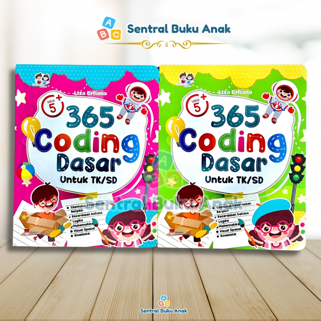 Buku Anak 365 Coding Dasar TK-SD