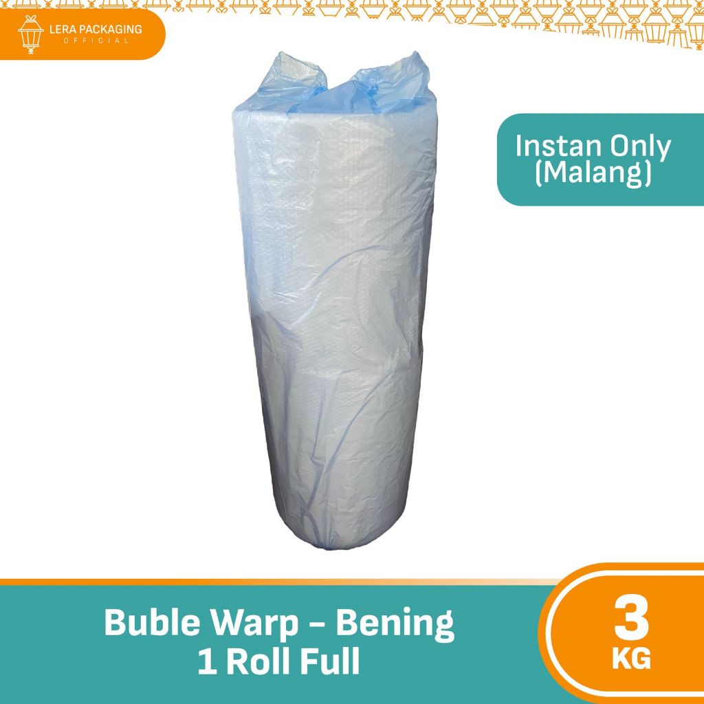 

BUBBLE WRAP TEBAL 3KG 125cm x 50m - BENING PREMIUM 1 ROLL