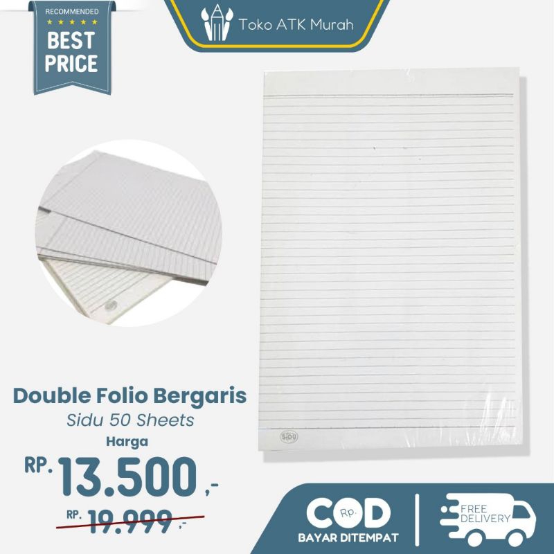 

[VISION] Kertas Folio Bergaris 50sheets