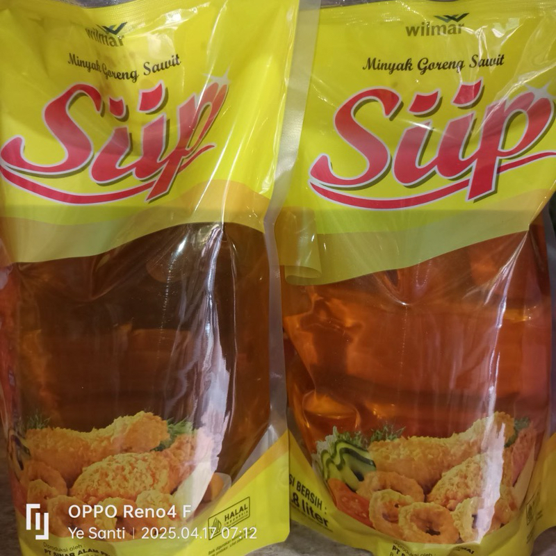 

Minyak Goreng Siip 1.8 Liter