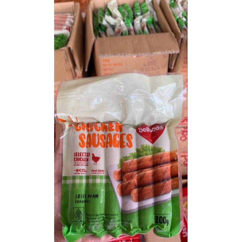 

Belfoods Sosis Ayam SP 200 gr Frozen Food