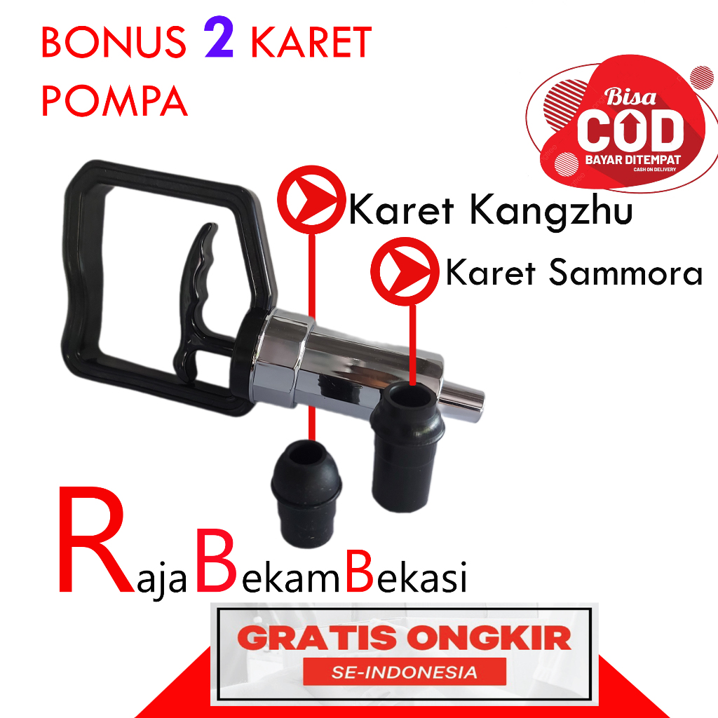 Pompa Bekam Sammora / Vacuum Sammora / Sedotan Sammora / Tarikan Bekam Sammora Premium