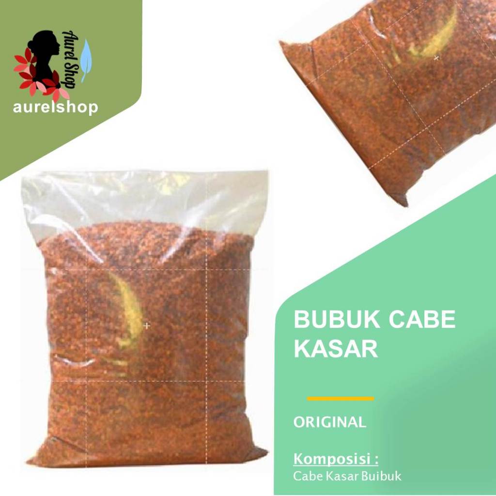 

Bubuk Cabe Kasar Grosir / Chili Flakes