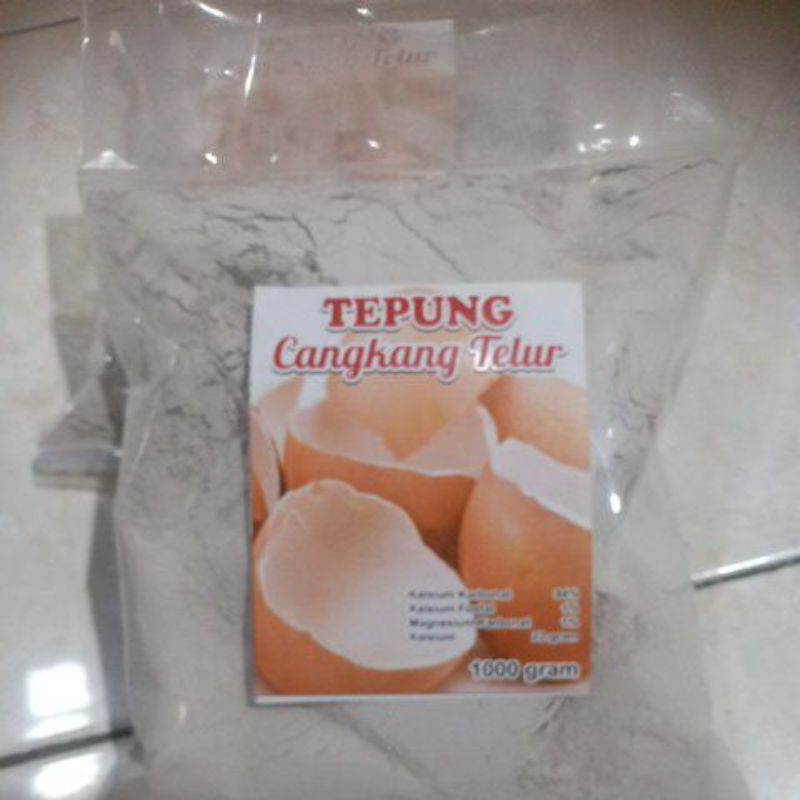 

tepung cangkang telur murni