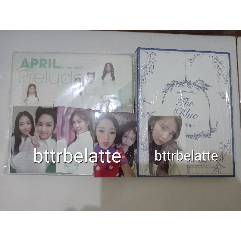 ALBUM APRIL PRELUDE WINTER STORY THE BLUE BLUE BIRD KPOP GIRLGROUP