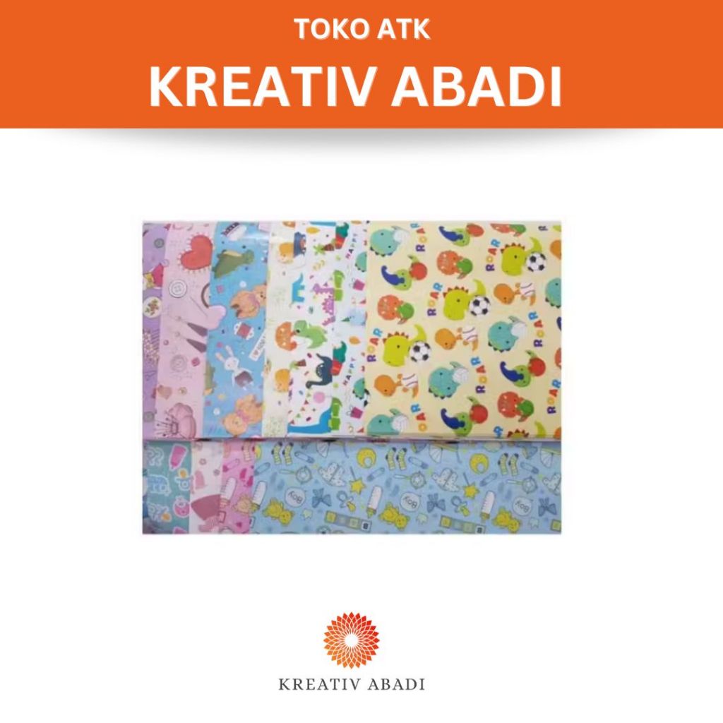 

Ketas Kado Warna-Warni Random