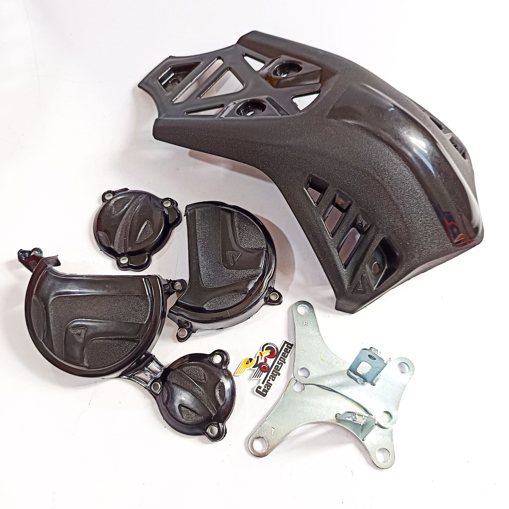 Cover Engine Mesin Pelindung Mesin Kiri Kanan Bawah KLX 150 BF BMC