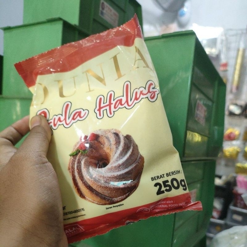 

gula halus dunia 250gr