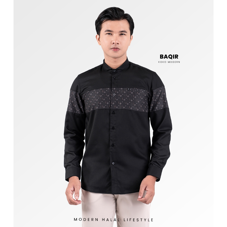 Koko Modern Fadkhera Baqir Baju Koko Pria Elegant Koko Fadkhera Terbaru