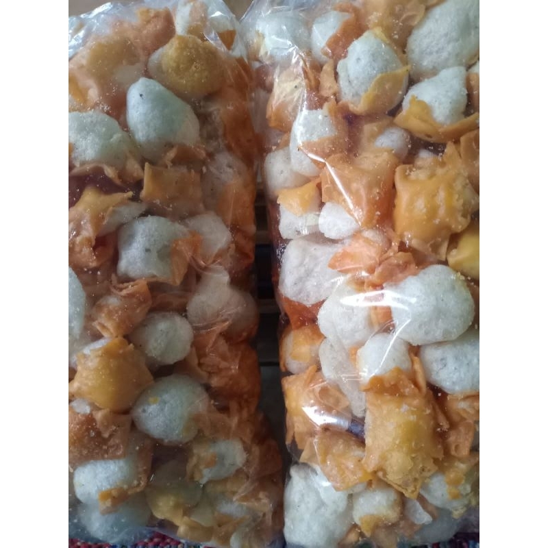 

Siomay mini kering/ bahan seblak/ topping seblak/ topping bakso