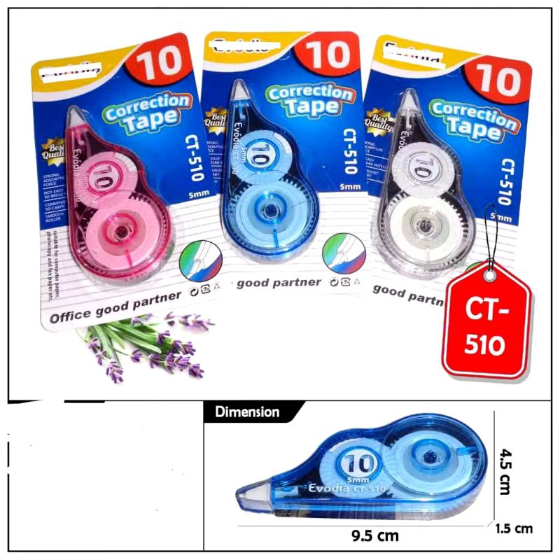 

Tip X CT-51 5mm X 10m Correction tape