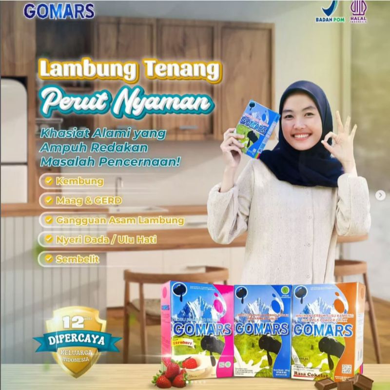 

Gomars Susu Kambing Etawa Solusi Masalah Sendi Dan Tulang Bundling 4 Kotak