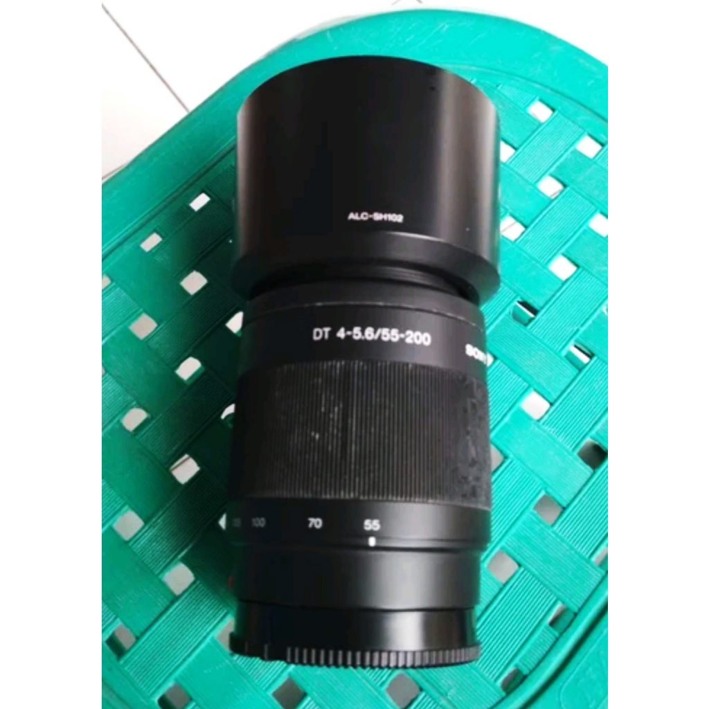 Lensa Tele sony 55-200 DT A-Mont