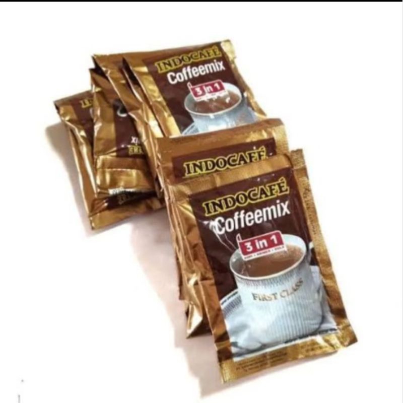 

Indocafe Coffemix 3in1 Renceng isi 10 Sachet