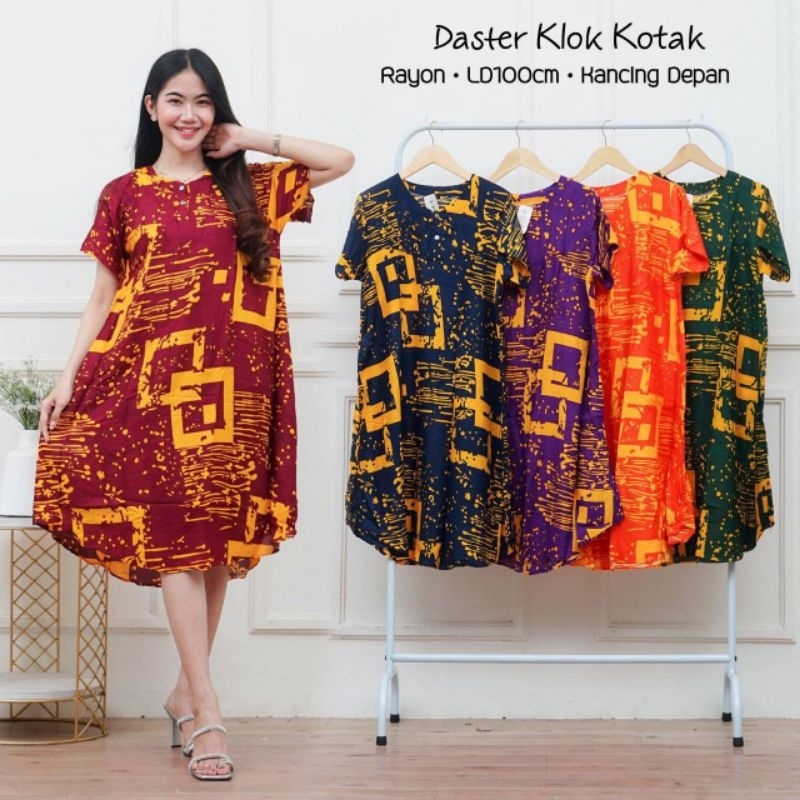 Daster Klok Kotak / Daster wanita murah