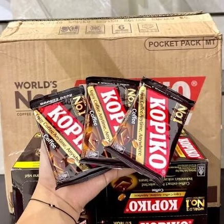 

(1 BOX) KOPIKO POCKET PACK 768 GR ISI 24 BLISTER