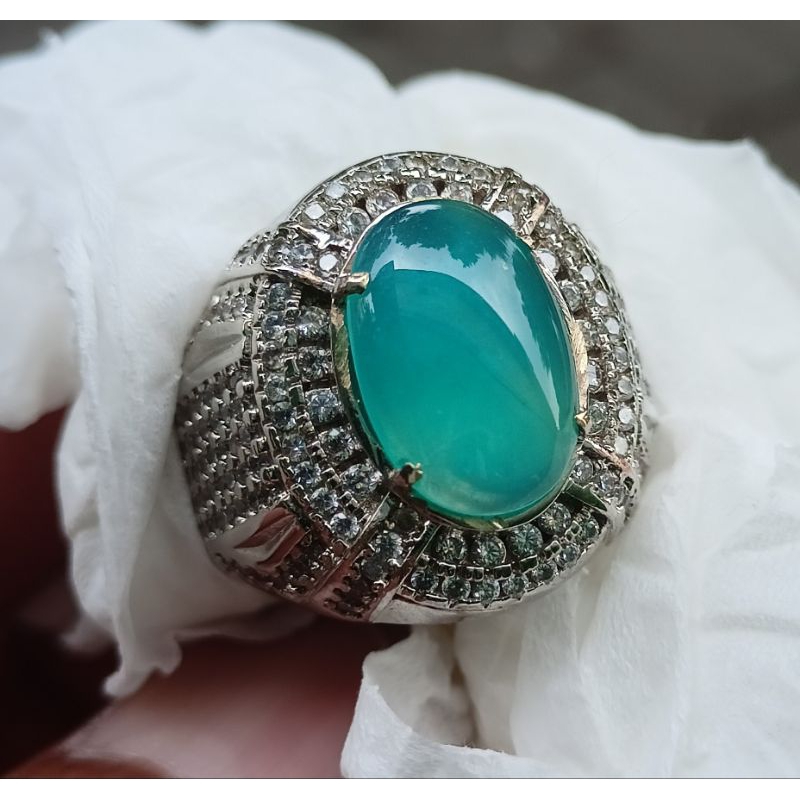 CINCIN NATURAL BATU BACAN DOKO KRISTAL 100%ORIGINAL