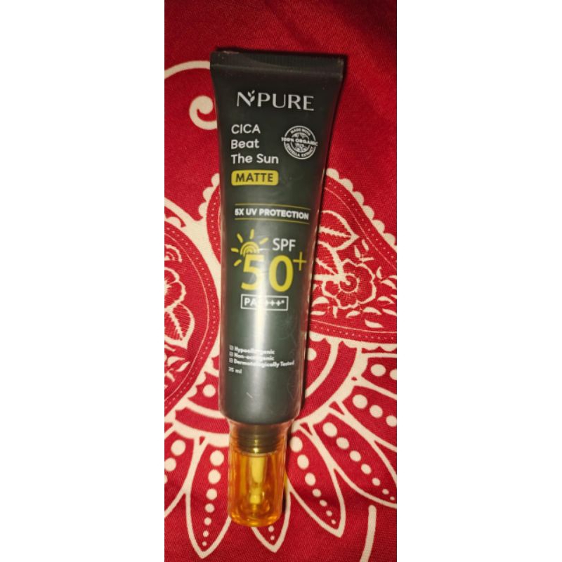 sunscreen npure