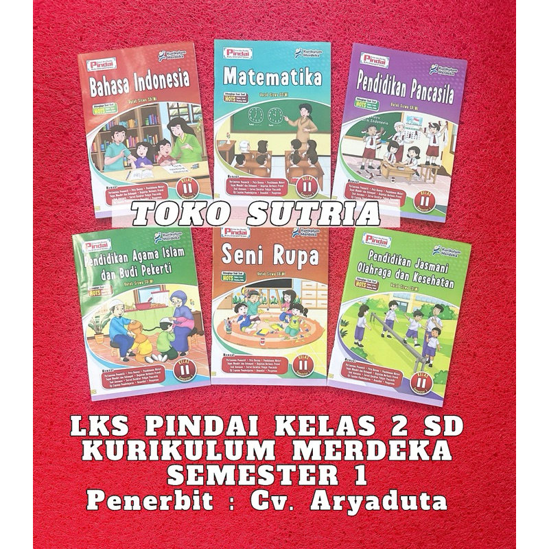 LKS PINDAI K-MERDEKA KELAS 2 SD (SEMESTER 1) (ARYADUTA)